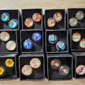 Various cufflinks 12pcs